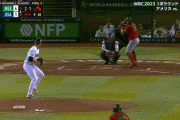 【WBCアメリカ対メキシコ】メキシコ元オリックスのメネセス、今日2本目となる３ランホームラン！メキシコがリードを6点に広げる！！！！！！
