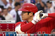 大谷翔平 .307 44本 92打点 19盗塁 OPS1.084←こいつの率直な感想