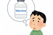 【悲報】日本人さん、マスクはつけるのになぜかワクチンは打たない