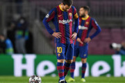 【リーガエスパニョーラ】CL大敗のバルセロナ、J・コール氏はメッシのメンタル懸念「この試合に興味がないようだった」
