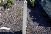 【画像】アルゼンチン首都、すごい盛り上がり！
