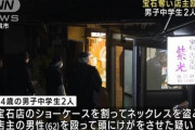 【終国】広島・中学生2人「聞いて！友だちと宝石を盗もうとしたら逮捕されたの！」→強盗傷害事件で逮捕?