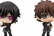 『コードギアス』主人公・ルルーシュ＆親友・スザクのフィギュアがセットで登場！劇中の名場面を再現しよう