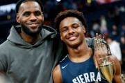 【NBA】レブロンの息子ブロニーの評価が大幅ダウン？！