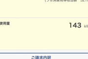 二人暮らしの我が家の先月の電気代ｗｗｗｗｗｗｗｗｗｗｗｗｗｗｗｗ