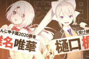 Vtuber にじさんじ甲子園、広告まで打ってるしこれは期待大　いやこれ広告打たなきゃマズいってことでは？
