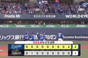 中日が鮮やか逆転勝ち！連敗３で止める　九回に代打・大島が４６イニングぶりの適時打で同点　石橋の犠飛で勝ち越し