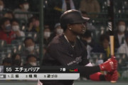 エチェバリアさん、打撃も守備もだんだん良くなってくる