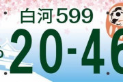 【画像】俺の地元のご当地ナンバープレートがダサすぎると話題にｗｗｗｗｗｗｗｗｗｗｗｗｗｗｗｗｗｗｗｗｗ