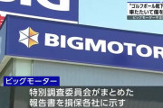 ビッグモーターの保険金詐欺「客の車のヘッドライトカバーを割る｡ドライバーで傷｡ゴルフボールで殴る」