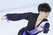 佐藤駿「思い通りいかなかった」滑りに硬さ フィギュア東京選手権