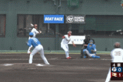 今日の日本ハムファイターズの守備…
