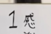 【悲報】日向坂5期生さん、『感謝』が漢字で書けない