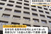 【2000万円のレクサス窃盗】ブラジル国籍の男性３件とも不起訴→掲示板「ニホンゴワカリマセーン」