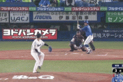 【GIF】これがミンゴの怠慢風好守や