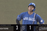 【vs.ロッテ】日ハム今川、エンドラン失敗を取り返す勝ち越しの2点タイムリーツーベース！
