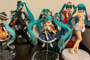 ハードオフで初音ミクちゃんのフィギュアいっぱい買った