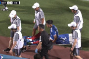 【動画】横浜FM宮市亮さん、交代出場ファーストタッチで負傷退場…またも重傷か・・