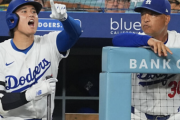大谷翔平（31）、突然ベンチで大声を出してロバーツ監督から「うるせえ」と注意される