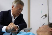 【韓国】李在明、絶食20日目　見舞う文在寅「十分に共感。長く戦っていかなければならない」