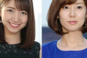 『フジテレビの女子アナウンサー人気ランキング』　3位山﨑夕貴、2位三田友梨佳、1位は……？