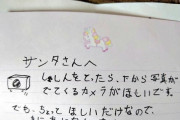【画像】女の子が書いたサンタさんへの手紙になんG民ですら号泣不可避