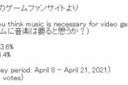 【悲報】ゲーム音楽文化、終わる。海外「ゲームに音楽は要るか？」→NOが多数になってしまう…
