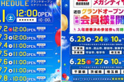 7/1グランドオープン予定のマルハンメガシティ柏が23日から会員登録開始「強い日の抽選ぐらい並んでる」