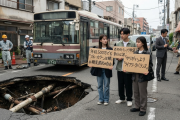 Z世代「年収500万でもブルーカラーは嫌」老朽化で道路陥没へ