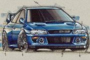 【速報】伝説の名車「スバル インプレッサ22B」25台限定で再販wwwwwwww