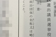 さあ、引導渡す為投票行くか！　〜　総務省「○×さんに投票してきた、などの投票日当日の書き込みは罪に問われる可能性がある」