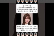 【いつもの】元乃木坂・山崎怜奈さん、政治関係の仕事で自身を批判する人たちをまた批判する…に対する世間の反応