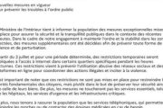 【緊急】フランス「インターネットを遮断します。夜間の外出に対しては軍と警察が厳しく対処します。」
