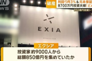 【エクシア】9000人から850億円集めた投資会社破産　被害者、生活の窮状訴える