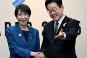 【日韓首脳会談】高市首相に韓国コスメとのり　李大統領がプレゼント