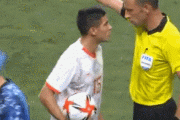 【GIF】日本代表vsメキシコの審判が怖すぎる件ｗｗｗｗｗｗｗｗｗ
