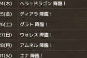 【パズドラ】今日のノアドラ降臨は罠...水巨大希石集めはグラト降臨で