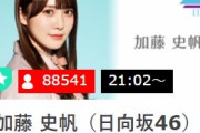 【朗報】加藤史帆さんのSR、とんでもない視聴者数を叩き出すｗｗｗｗｗｗｗ