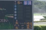 【中山5R新馬戦】審議ｷﾀ━━━━(ﾟ∀ﾟ)━━━━!!!!