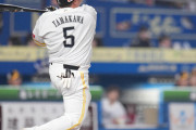 山川穂高 .280(13位) 4本(2位) 12打点(1位) OPS.874(6位)