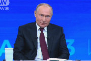 プーチン大統領立候補　推薦人に著名人連なる　フィギュアの「皇帝」プルシェンコ氏ら