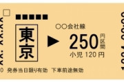 【画像】最近の若者、切符を知らない