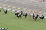 【悲報】東京3Rで川田の馬を妨害したルメールさん、ダービー騎乗停止のピンチ