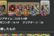 【パズドラ】ゴッドバリル編成弱いわ騙された！アグリゲートの方が安定する理由