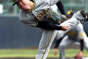 阪神・村上　紅白戦で３回３失点　激しい開幕ローテ争いの中
