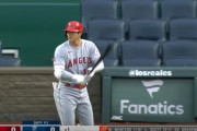 大谷翔平.364(16位)、4本(7位)、12打点(4位)、OPS1.187(8位)