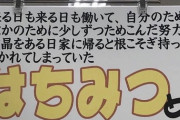 【悲報】ハチミツ、ガチでキモかった