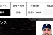 【悲報】スポナビの西武エンスの画像