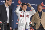 吉田正尚、レッドソックス入団会見でウキウキ