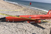 米空軍の訓練用ドローンBQM-167Aが米フロリダ州の海岸に漂着！